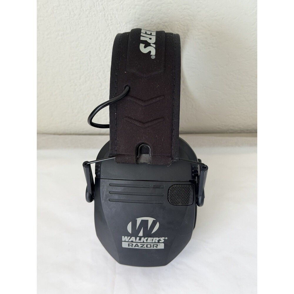Walker’s Razor Slim Electronic Hearing Protection Earmuffs Black Tested Working